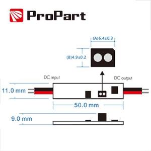 Sensore prossimità movimento mano infrarossi - MAX 24V/96W