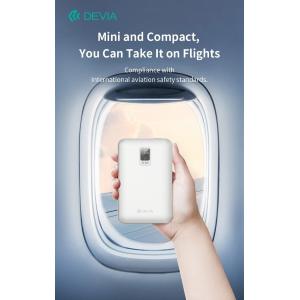 Devia MINI Power Bank Ultra4 da 22,5 W Con 2 cavi integrati 20000 Grigio