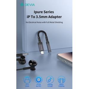 Devia Adattatore Audio iPure da Lightning a presa Jack 3,5mm