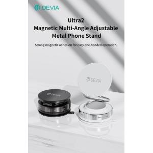 Devia Supporto magnetico in metallo multi-angolo regolabile per supporto telefono Auto