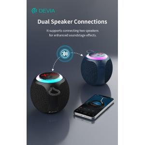 Devia Altoparlane Bluetooth 5.3 EM505 Power 5 watt Nero