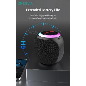 Devia Altoparlane Bluetooth 5.3 EM505 Power 5 watt Nero