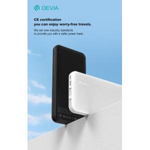 Devia Power Bank Kintone 10,000 mAh 37 Watt Bianco