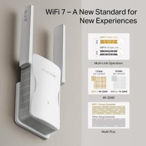 Mercusys BE3600 Wi-Fi 7 Range Extender - ME25BE