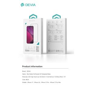 Devia Pellicola protettiva in Vetro temperato HD Full per iPhone 17 Pro Max