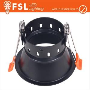 FSL Ghiera fissa TONDA - Alluminio verniciato a polvere, foro 75mm BIANCA