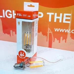 FSL Lampada Filamento Colpo di Vento - 4W 4000K E14 - MINIMO 10pz