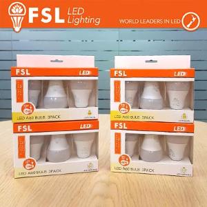 FSL Lampada Goccia: Confezione PROMO 3PACK - 12W 3000K