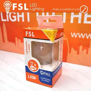 FSL Lampada Filamento OPALE Sfera - 7W 3000K E14