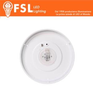 FSL Plafoniera LED 14W Ø244*71mm - 3 in 1 CCT (3000-4000-6500K) IP44