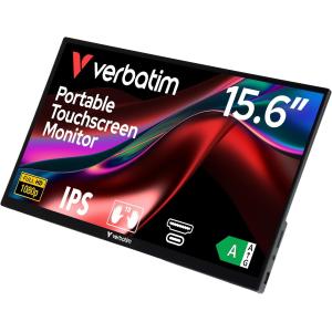 VERBATIM MONITOR 15,6" PMT-15 Portable Touchscreen Full HD 1080p Metal Housing