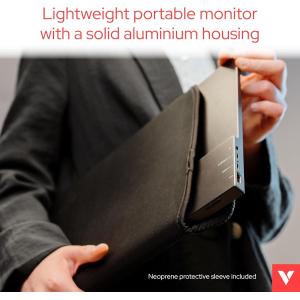 VERBATIM MONITOR 15,6" PMT-15 Portable Touchscreen Full HD 1080p Metal Housing