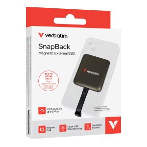 SnapBack SSD 512GB USB 3.2 GEN 2x2 Mocha Metallic