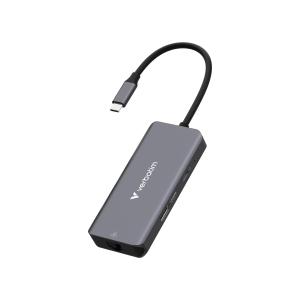 USB-C Essentials Multiport Hub 6 porte: RJ45, HDMI, USB-C PD, 3 x USB-A 3.2 Gen 1