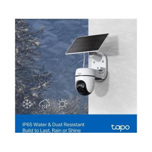 Tapo-TP Link TC90 Kit Telecamera di Sicurezza P&T + Pannello solare