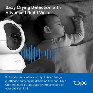 Tapo-TP Link Telecamera di sorveglianza TC71 2K Wi-Fi Pan/Tilt Tapo TP-Link