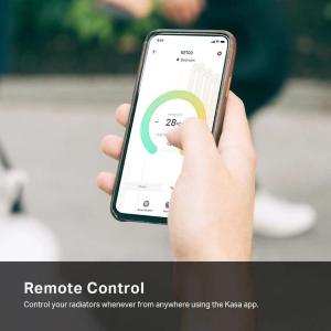 Tapo-TP Link Valvola Termostatica per radiatori Smart e Hub - Starter Kit Kasa TP-Link