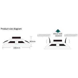 Hikvision Altavoz de Techo Analogico 15W
