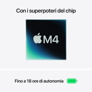 APPLE MacBook Air 13" M4 CHIP con 10-CORE CPU AND 10-CORE GPU 24GB 512GB SSD SKY BLUE