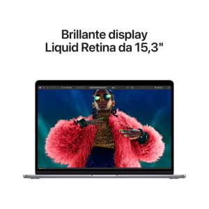 APPLE MacBook Air 15" M3 chip con 8-core CPU and 10-core GPU, 8GB, 512GB SSD - Space Grey