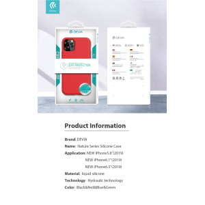 Cover Silicone protezione camera e Apple iPhone 11 Pro Max Nera