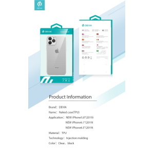 Cover Protezione in TPU Trasparente Apple IPhone 11