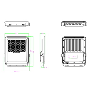LUMIX SPACE PROIETTORE SOLARE LED 200W + Crepuscolare