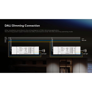 Driver LED Corrente Costante DALI/PUSH 12W â€" Multicorrente 100â€"700mA