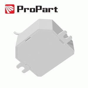 ProPart-El Controller Dimmer LED Monocolore RF 12-48V Push DIM 6A Compatibile con Telecomando 2.4G RF