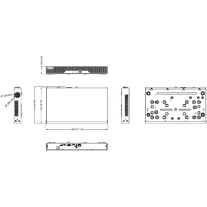 Hikvision-HiWatch NVR 16 canali 4K, 160/80Mbps - HWN-4216MH-E