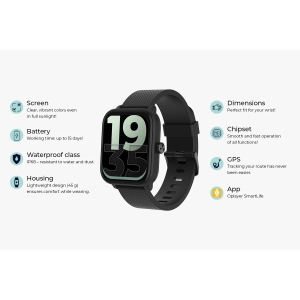 MAXCOM Smartwatch Ecowatch4 Nero