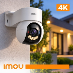 Imou Telecamera Talos 4K 8Mp P&T Wi-Fi 6 per esterni con AI e copertura a 360Â°