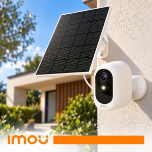 Imou Telecamera Wi-Fi AOV Air 3K / 5MP con AI, batteria e pannello solare 3W