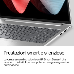 HP EliteBook 6 G2a 16" Next Gen AI PC Wolf Pro Security Edition AMD Ryzen AI 7 WUXGA 16 GB DDR5-SDRAM 512 GB SSD Wi-Fi 7 (802.11be) Win 11 Pro Argento