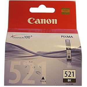 CANON CARTUCCIA CLI-521BK NERO ORIGINALE