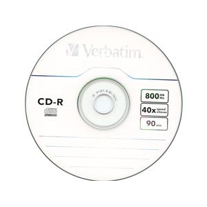 CD-R 800MB 40x Jewel 10pz VERBATIM Extra Protection
