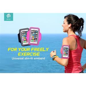 Supporto Universale a Fascia da Braccio per Smartphone Nera