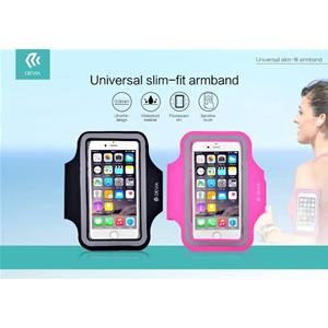 Supporto Universale a Fascia da Braccio per Smartphone Nera