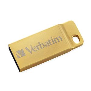 PEN DRIVE 64GB VERBATIM USB 3.0 Metal Executive Gold