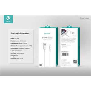 Cavo Dati e Carica iPhone e Apple iPad IOS 7 > 9 Lunghezza 1.2mt