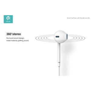 Auricolari con Mic e Controllo EarPods 1.2 mt Bianco