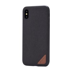 Cover in Pelle Lavorata Acme Apple IPhone X Nera