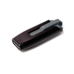 PEN DRIVE 256GB VERBATIM USB 3.2 Gen 1 V3 Slide and Lock Black\Grey