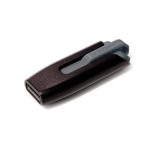 PEN DRIVE 128GB VERBATIM USB 3.2 Gen 1 V3 Slide and Lock Black\Grey 80W\25R