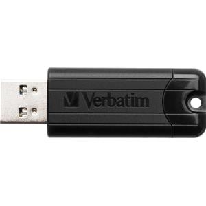 PEN DRIVE 128GB VERBATIM USB 3.2 PinStripe Nera 8R\2.5W