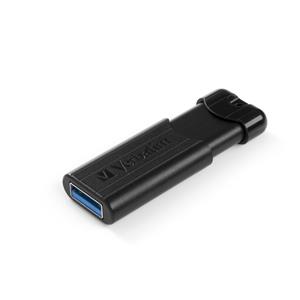 PEN DRIVE 128GB VERBATIM USB 3.2 PinStripe Nera 8R\2.5W