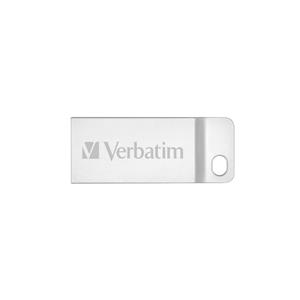 PEN DRIVE 16GB VERBATIM USB 2.0 Metal Executive Silver
