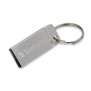 PEN DRIVE 16GB VERBATIM USB 2.0 Metal Executive Silver