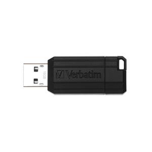 PEN DRIVE 16GB VERBATIM USB 2.0 PinStripe Nera 8R/2.5W