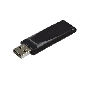 PEN DRIVE 16GB VERBATIM USB 2.0 SLIDER NERA 10R\4W